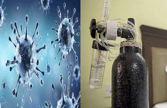 राजस्व अधिकारियों द्वारा जिले में 20 ऑक्सीजन सिलेंडर कोविड केयर यूनिट को दान