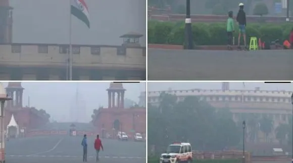 Pollution Effecct : बढ़ा प्रदूषण,  बढ़ सकते हैं कोरोना केस, एम्स निदेशक ने चेताया