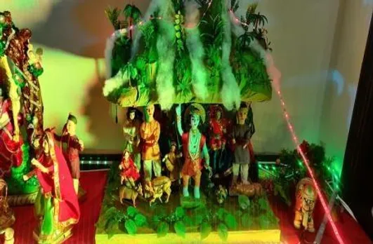 सीएम हाउस भगवान श्री कृष्ण के जन्म से लेकर गोवर्धन पर्वत तक की झांकियों को किया तैयार