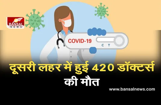 CoronaVirus in India: कोरोना की दूसरी लहर में अब तक 420 डॉक्टर्स ने गंवाई जान, बिहार का आंकड़ा सबसे अधिक