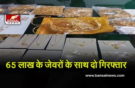 Crime News: रेलवे स्टेशन पर पुलिस ने 65 लाख के जेवरों के साथ पकड़े दो आरोपी, जांच में जुटी पुलिस...