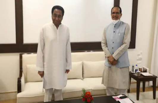 कमलनाथ ने सीएम शिवराज से की मुलाकात, जानें क्या हुई बात