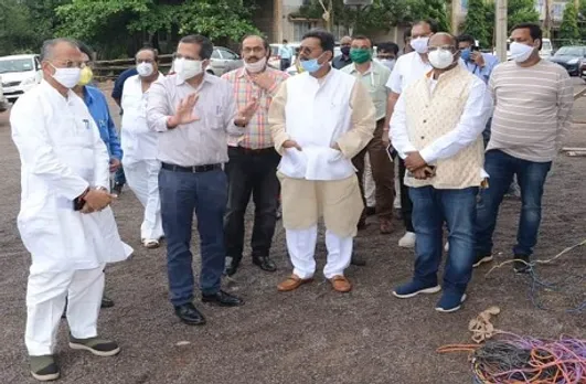 नए विधानसभा भवन की तैयारियों का लिया जायजा, 29 को होगा भूमिपूजन