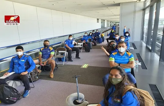 Tokyo Olympics: भारतीय निशानबाज दल पहुंचा टोक्यो, खिलाड़ियों ने शेयर की तस्वीरें