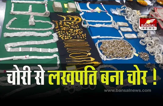 lakhpati Chor ! : चोर के घर में मिले 50 लाख के गहने और 1.4 लाख रुपए