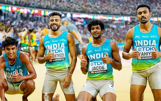 4x400m Relay Race: भारतीय पुरुष 4x400 मीटर रिले टीम ने एशियाई रिकॉर्ड तोड़ा, पहली बार विश्व चैंपियनशिप फाइनल के लिए क्वालीफाई किया
