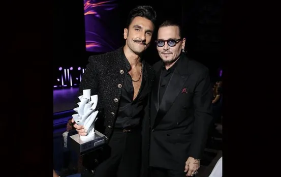 Actor Ranveer Singh: अंतरराष्ट्रीय अवॉर्ड से नवाजे गए एक्टर रणवीर सिंह, अभिनेता जॉनी डेप का आभार किया व्यक्त