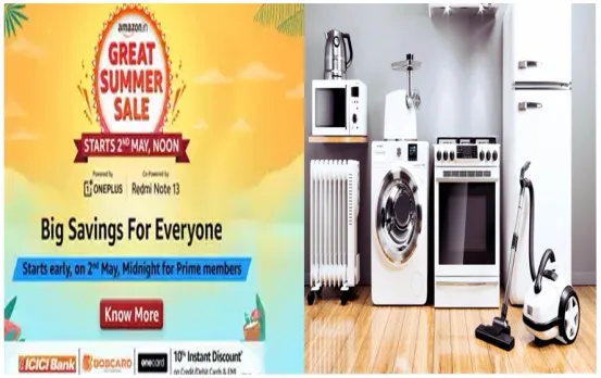 Amazon Great Summer Sale: 12 बजे शुरू होगी Amazon की Sale, आधी कीमत पर मिल रहे AC, TV और बहुत कुछ
