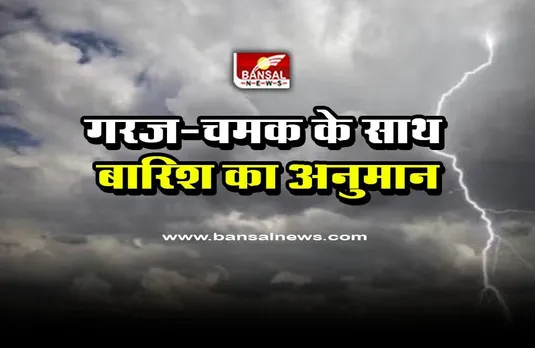 CG 3 Day Weather : गरज-चमक के साथ बारिश होने का अनुमान