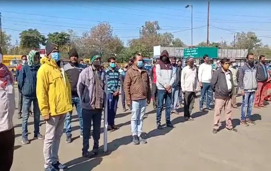 Shahid diwas MP: शहीद दिवस पर निगम कर्मचारियों ने रखा दो मिनट का मौन