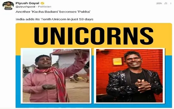 Unicorn Hasura: देश में तेजी से बढ़ रहे हैं यूनिकॉर्न, पीयूष गोयल ने कच्चा बादाम ट्रेंड के जरीए बताया