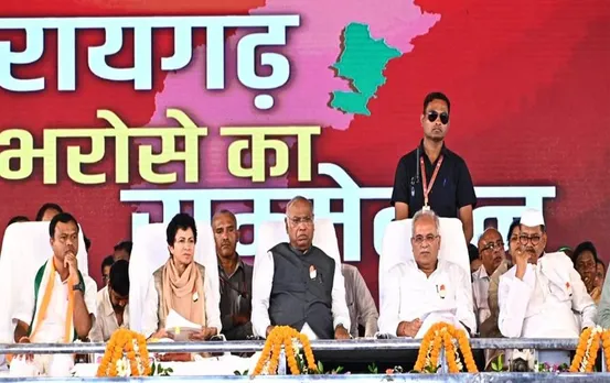 भरोसे का सम्मेलन: मल्लिकार्जुन खड़गे ने कहा- 5 सालों में 40 लाख से ज्यादा लोग गरीबी से बाहर