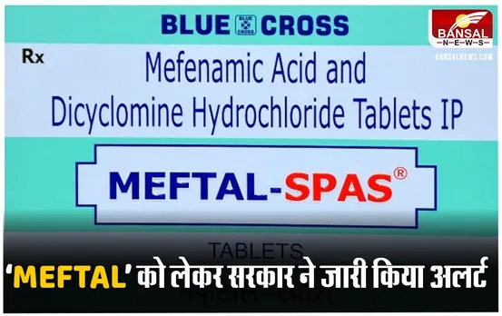Government Alert on Meftal: सरकार ने 'मेफ्टाल' पेनकिलर को लेकर जारी किया सेफ्टी अलर्ट!
