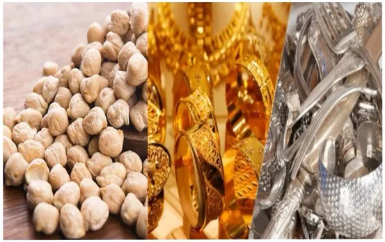 इंदौर में काबुली चने की कीमत में 100 रुपए का उछाल: सोने-चांदी में आई गिरावट, जानें बाजार भाव