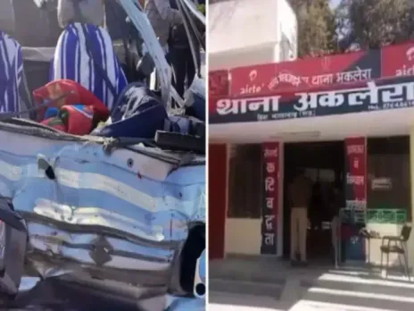 राजस्थान के झालावाड़ में दर्दनाक हादसा: बारातियों से भरी वैन में ट्रक ने मारी टक्कर, 9 दोस्तों की मौत