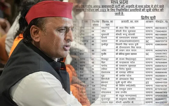 MP Samajwadi Party List: एमपी चुनाव के लिए सपा की दूसरी सूची जारी, 22 प्रत्याशियों का किया ऐलान
