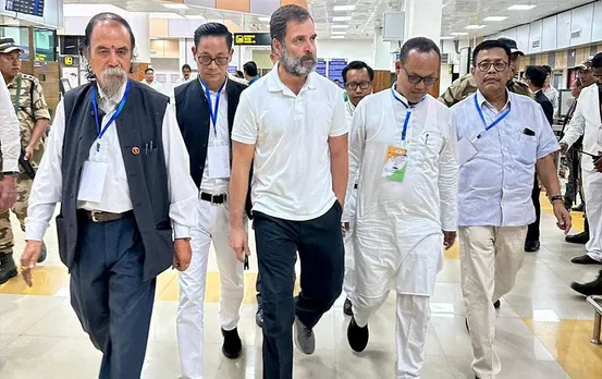 Manipur Violence: मणिपुर जाने के बाद राहुल गांधी को पुलिस ने रोका, विपक्षी दलों ने की कड़ी निंदा