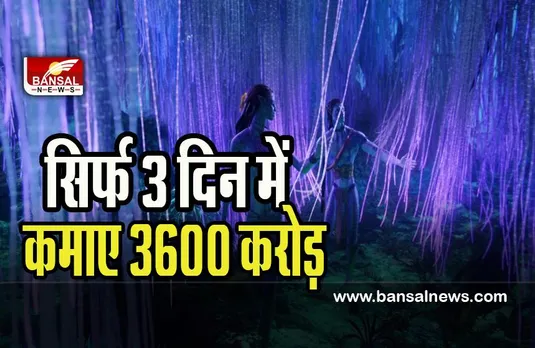 Avatar 2 first weekend box office: दुनिया में तहलका मचा रही अवतार 2 ! बॉक्स ऑफिस पर की 3600 करोड़ की ताबड़तोड़ कमाई
