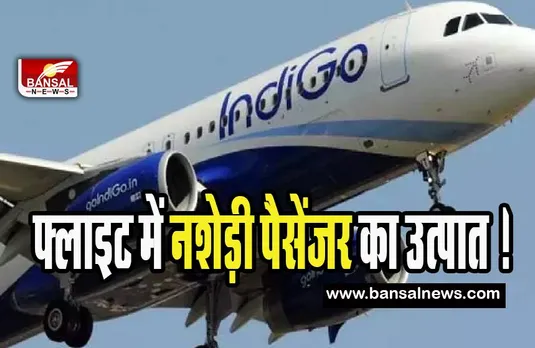 Indigo Flight Incident: फिर इंडिगो फ्लाइट में नशेड़ी पैसेंजर ने मचाया उत्पात !  कर दी ये गलत हरकत