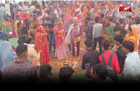 Shajapur News: 28वां गुजराती सेन समाज सामूहिक विवाह सम्मेलन, 10 जोड़े बंधे विवाह सूत्र के बंधन में