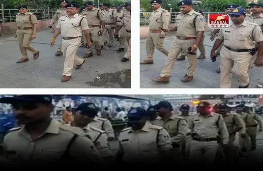 Shajapur Police News: भाईचारे के साथ मनेंगे परशुराम जन्मोत्सव व ईद, शाजापुर पुलिस का फ्लैग मार्च