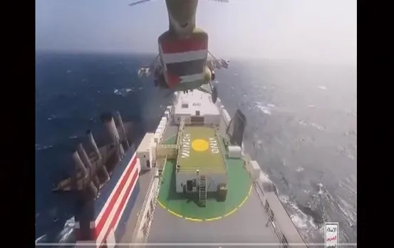 Cargo Ship Hijacked: हूती विद्रोहियों ने तुर्किये से भारत से आ रहे जहाज पर किया हाईजैक, सामने आया वीडियो