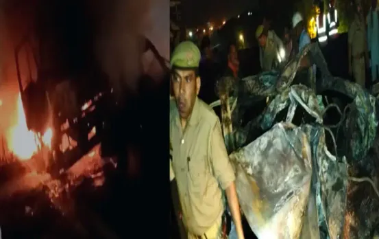 UP News: झांसी में भीषण हादसा, कार में आग लगने से दूल्हा समेत 4 लोग जिंदा जले; घर में पसरा मातम