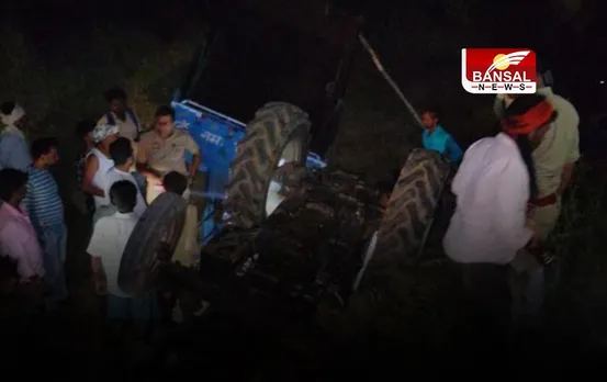 UP News: प्रयागराज में ट्रैक्टर-ट्रॉली पलटी, एक ही परिवार के चार लोगों की मौत; पांच घायल
