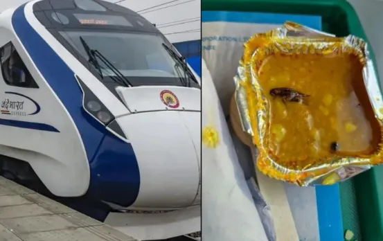 Vande Bharat Train Food: वंदेभारत एक्सप्रेस के खाने में मिला मरा हुआ कॉकरोच, यात्री की शिकायत पर IRCTC ने मांगी माफी