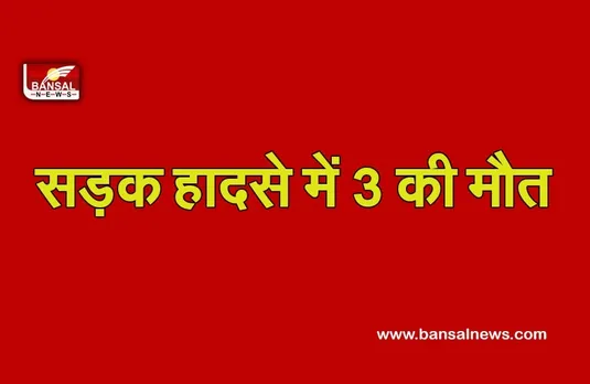Road Accident: भीषण हादसा, सड़क किनारे खड़े ट्रक से टकराई तेज रफ्तार बाइक, तीन की मौत
