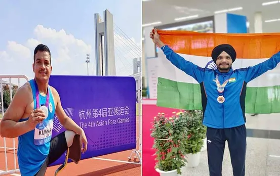 Asian Para Games: भारत ने एशियाई पैरा खेलों के दूसरे दिन 4 गोल्ड के साथ 18 मेडल जीते