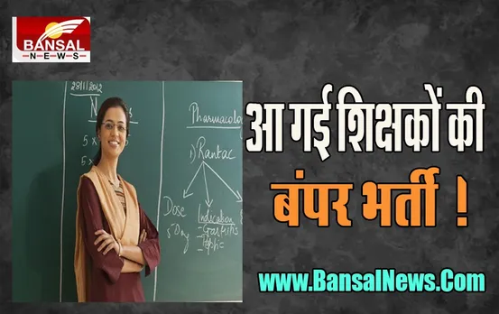 Teachers Recruitment 2022 : युवाओं के लिए बड़ी खुशखबरी ! सरकारी नौकरी पाने का मौका, पढ़ें इस खबर में