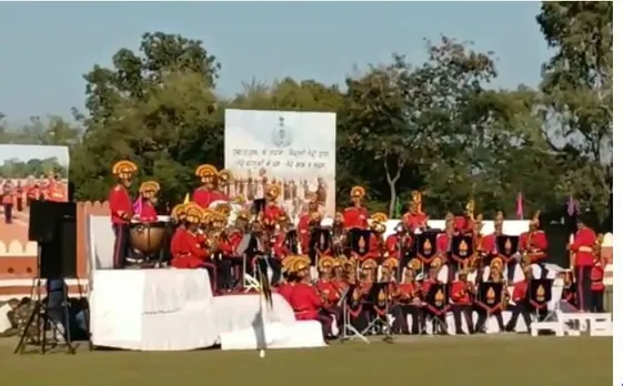 Bhopal Beeting The Retreat : शुरू हुई एमपी पुलिस की बीटिंग द रिट्रीट