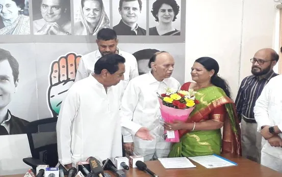 Sheela Tyagi Joins MP Congress : चुनाव से पहले दल बदल शुरू, कांग्रेस में शामिल हुई पूर्व विधायक