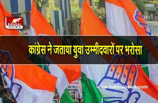 Congess candidates UP election: कांग्रेस ने युवा उम्मीदवारों पर जताया भरोसा, 166 उम्मीदवारों में से 70 प्रतिशत युवा