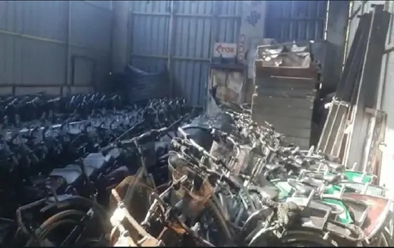Bhopal ISBT Fire: आग लगने से ई -बाइक, चार्टर्ड साइकिल जलीं, बड़े नुकसान की आशंका