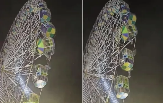 Delhi Ramlila Maidan Accident: दिल्ली के रामलीला मैदान में टला बड़ा हादसा, चलते चलते बीच में रुका झूला, ऐसे बचाई गई जान