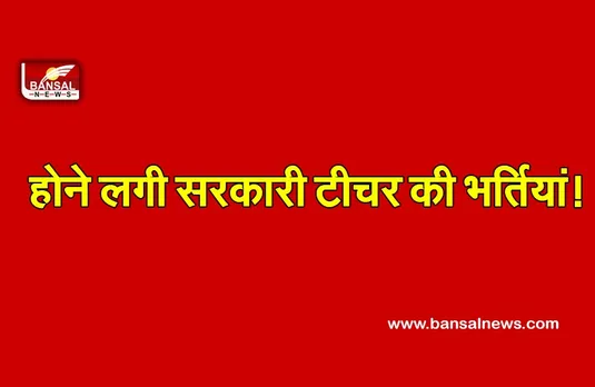 Govt Teacher Recruitment 2022 : प्राथमिक शिक्षक के 15000 पदों पर भर्ती! सरकारी टीचर बनने का सुनहरा मौका