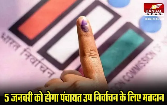 Indore News: 5 जनवरी को होगा पंचायत उप निर्वाचन के लिए मतदान, इस दिन जारी होंगे रिजल्ट