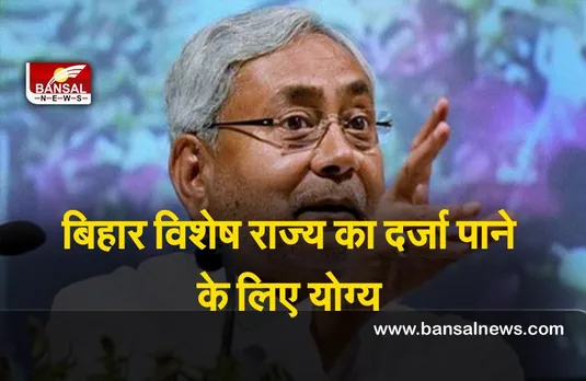 Bihar : नीतीश कुमार ने फिर उठाई बिहार को विशेष राज्य का दर्जा दिलाने की मांग, कही ये बात