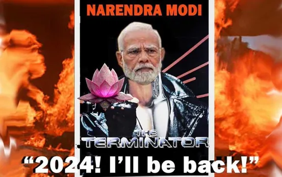 I.N.D.I.A महागठबंधन की मुंबई मीटिंग से पहले BJP ने जारी किया PM Modi का ‘द टर्मिनेटर’ पोस्टर