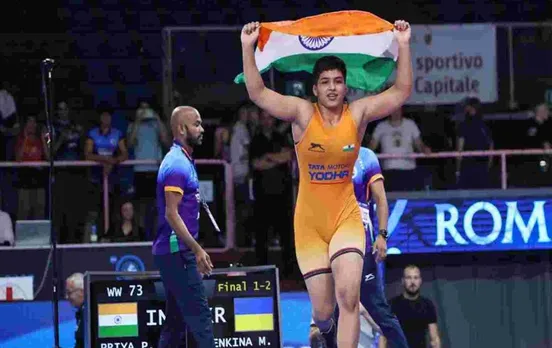 U20 World Wrestling Championship: प्रिया मलिक ने रचा इतिहास, अंडर20 विश्व चैंपियनशिप जीतने वाली दूसरी भारतीय बनीं