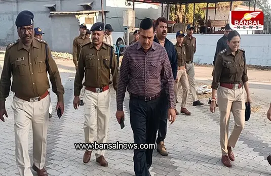 MP SHAJAPUR NEWS: जब अचानक पहुचे SP, एसपी डावर ने किया पुलिस लाइन का निरीक्षण