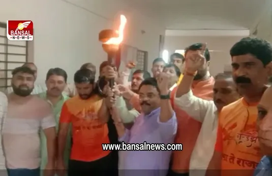 Garuda Flying Torch Tour : गरुड उड़ान मशाल यात्रा पहुँची शाजापुर,4 राज्यों, 57 शहरों से होकर गुजरेगी यात्रा