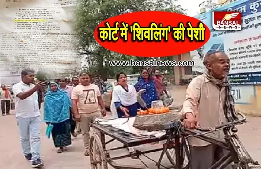 छत्तीसगढ़ में भगवान को भेजा गया अवैध कब्जे का नोटिस, शिवलिंग उखाड़कर पेशी कराने पहुंचे लोग