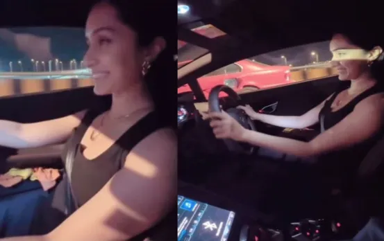Shraddha Kapoor Ride: अपने 4 करोड़ के रथ में श्रद्धा कपूर ने की नाइट राइड, देखें तस्वीरें