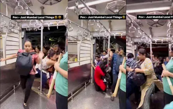 Viral Video: दौड़ती ट्रेन में एक साथ चढ़ रही कई लड़कियां, वीडियो देख कर आपका दिल दहल जाएगा