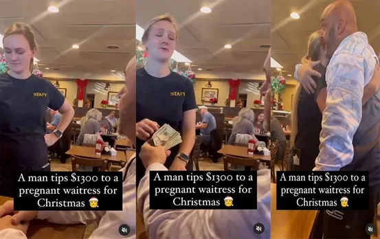 Viral Video: एक आदमी ने प्रेग्नेंट वेट्रेस को दी 1 लाख से ज्यादा की टिप, वीडियो हुआ वायरल