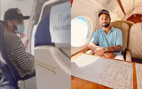 Viral Video: अपने जन्मदिन पर शतक ठोकने के बाद कोहली ने किया इकोनॉमी क्लास में सफर, वीडियो हो रहा खूब वायरल