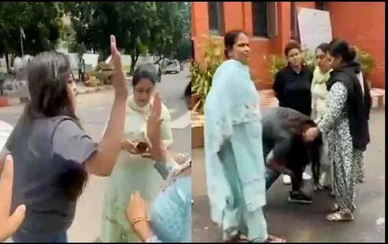 Viral Video: पहले कहे अपशब्द, फिर हाथापाई करने लगी, देखिए चंडीगढ़ की महिला का ये वायरल वीडियो